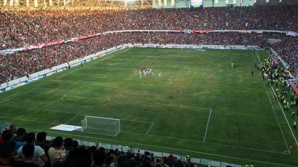ملعب كربلاء الدولي يحتضن أول مباراة رسمية وأول مباراة للقوة الجوية