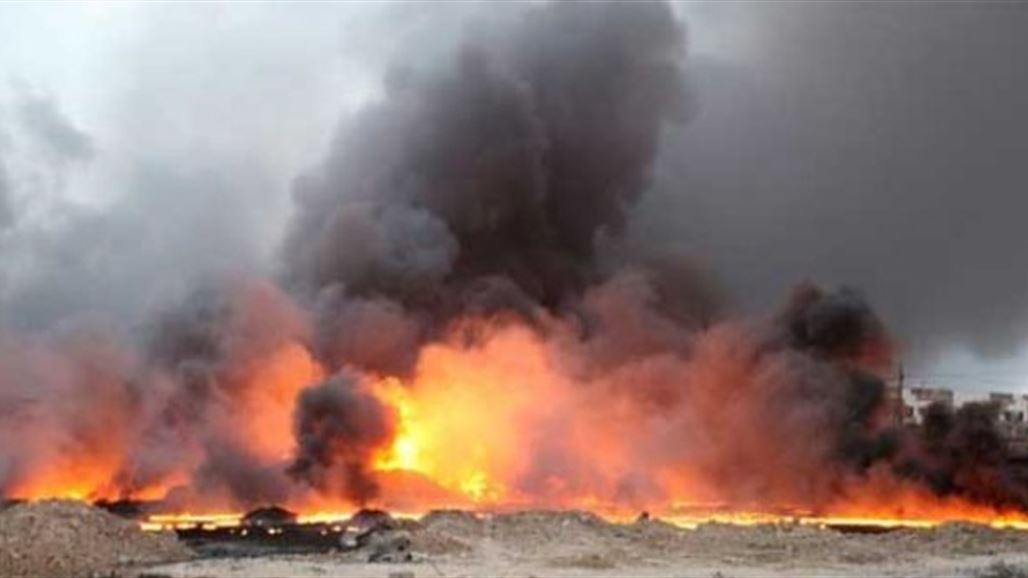 الأمم المتحدة تحذر من "كوارث" صحية نتيجة حرق "داعش" لمنشآت نفطية