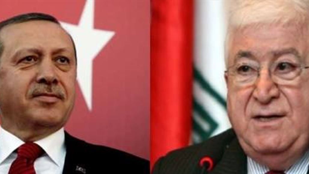 معصوم يهنئ أردوغان بالعيد الوطني التركي ويدعو لحماية "مصالح" بغداد وأنقرة