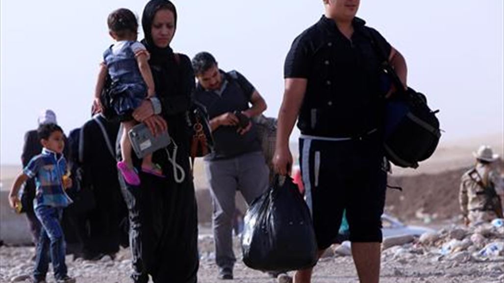 الهجرة: 2103 نازحا عادوا لمناطقهم في نينوى