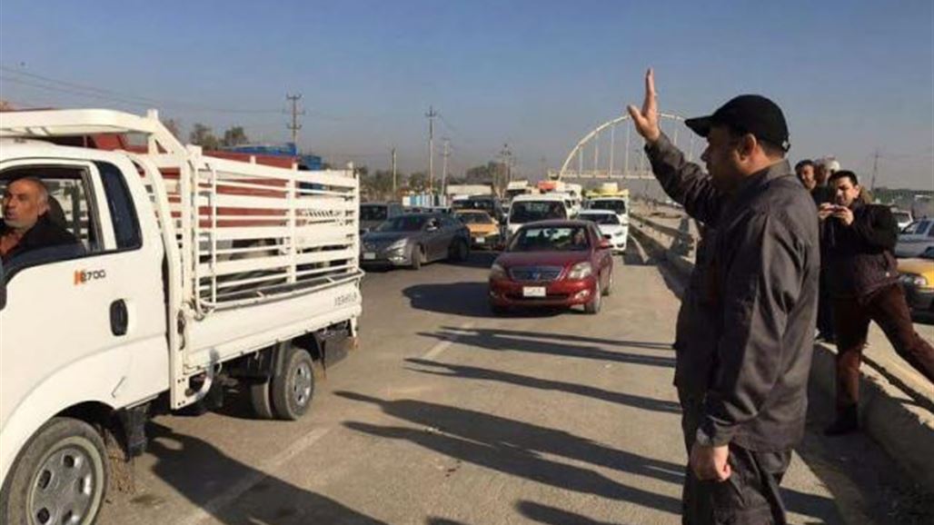 محافظ بغداد يفتتح مجسر المدائن لفك الاختناقات المرورية