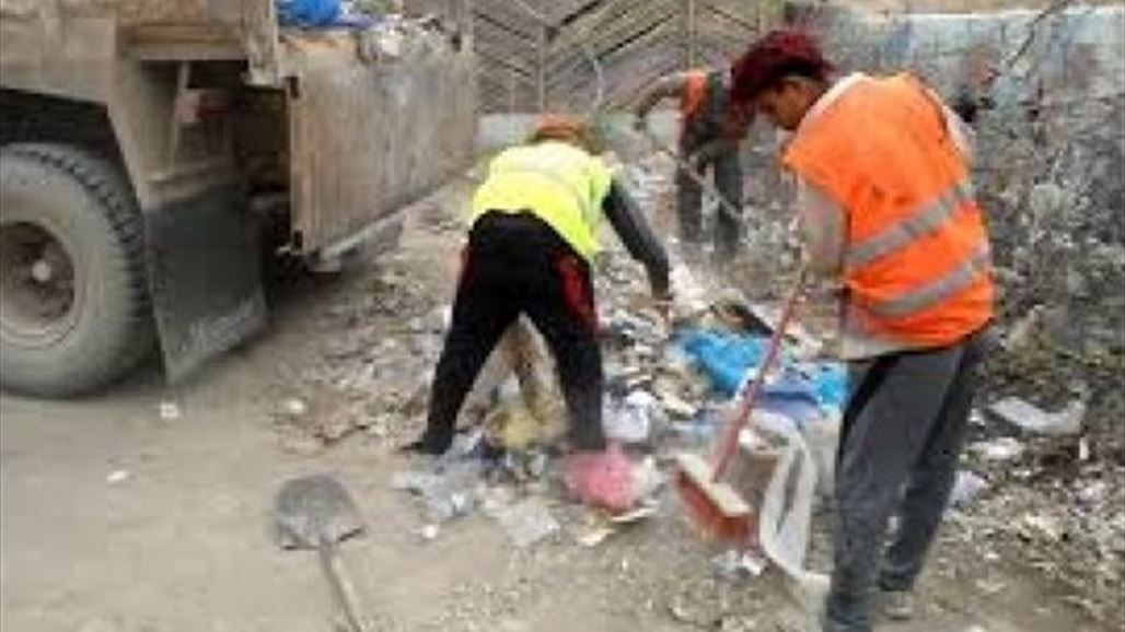بلدية بعقوبة تزيد أوقات رفع النفايات لأول مرة منذ 2003