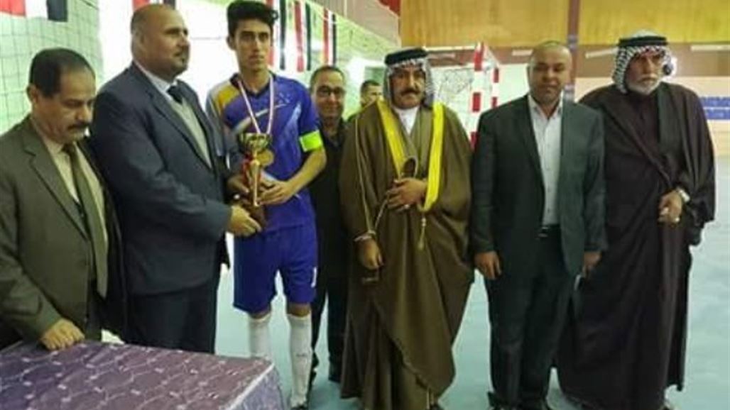 شباب العزي يحرز المركز الأول في بطولة كرة الصالات بديالى