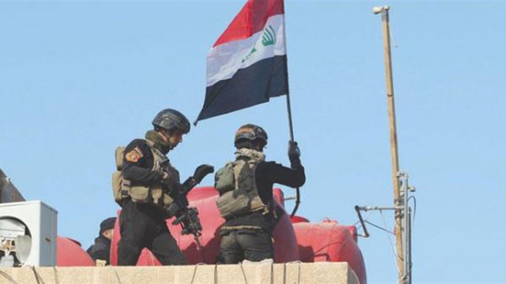 القوات الامنية تحرر  حي الكفاءات الثانية بالموصل وتديم التماس مع القصور الرئاسية