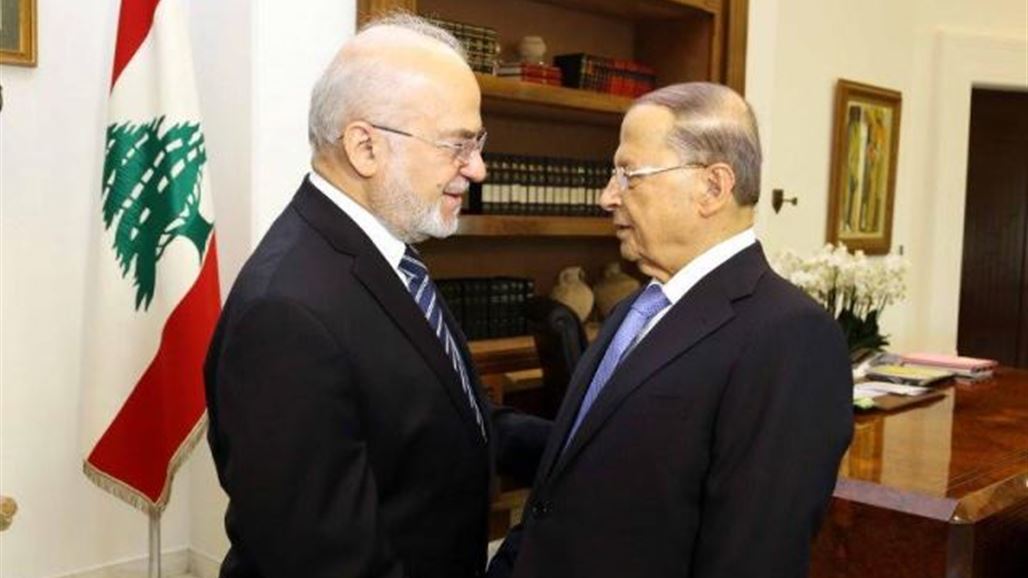 الرئيس اللبناني يلتقي الجعفري في بيروت