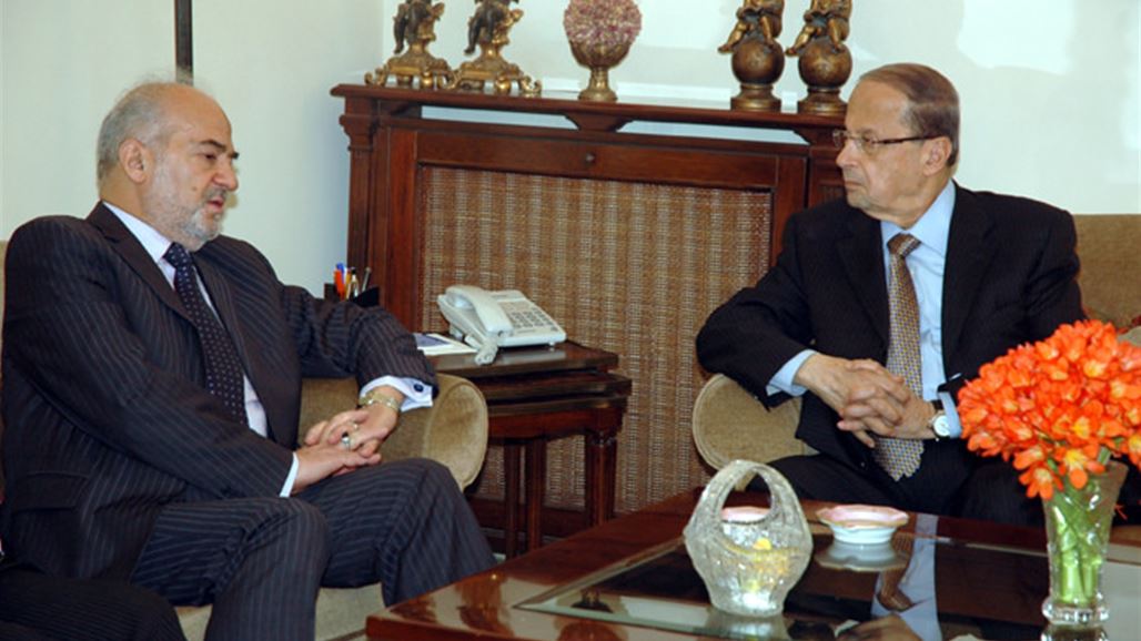 الجعفري يسلم الرئيس اللبناني دعوة رسمية لزيارة العراق