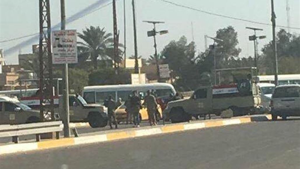 القوات الامنية تغلق جسر الطابقين في بغداد