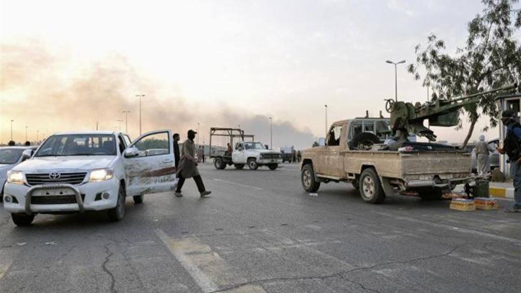 انفجارات عنيفة في معسكر الغزلاني غربي الموصل