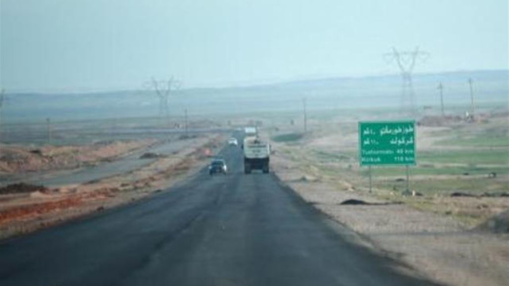 اغلاق طريق بغداد- كركوك لدواع امنية