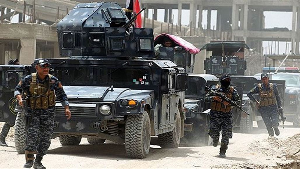 الشرطة الاتحادية تعلن تحرير منطقة حاوي الجوسق غرب الموصل