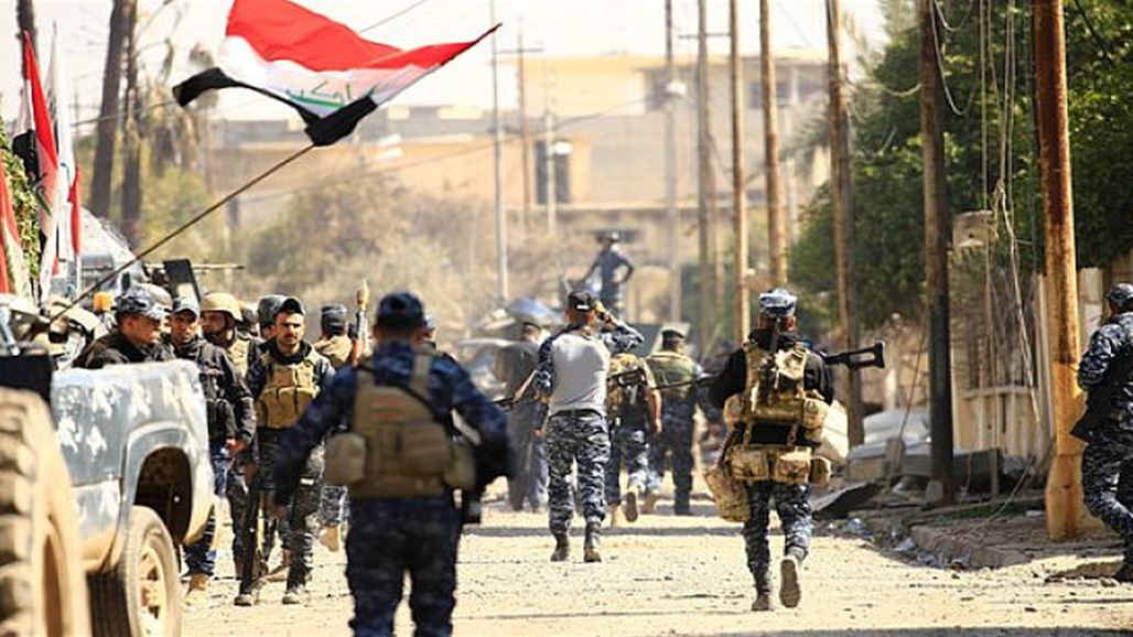 الشرطة الاتحادية تفرض سيطرتها على منطقة قضيب البان والملعب وتحاصر "داعش" بجامع النوري