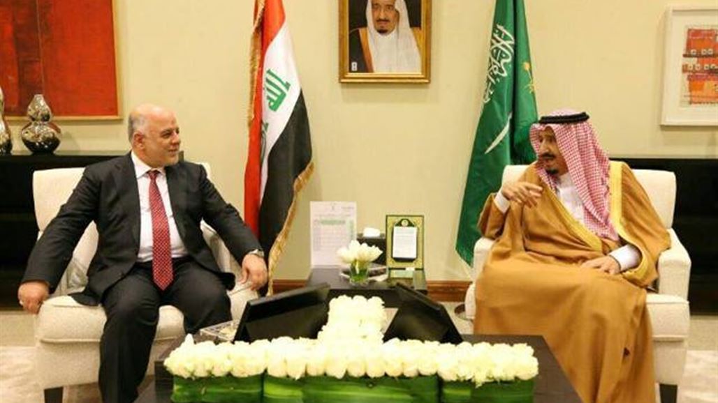 الملك السعودي يؤكد للعبادي أهمية تعزيز العلاقات بين بغداد والرياض