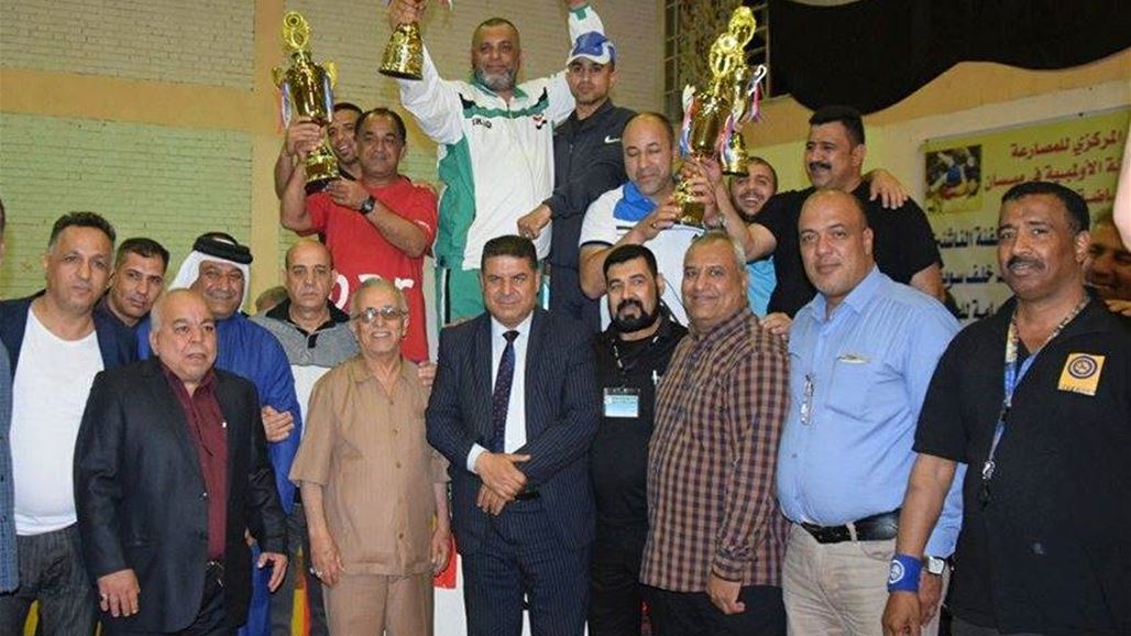 اختتام منافسات بطولة العراق بالمصارعة الحرة في ميسان