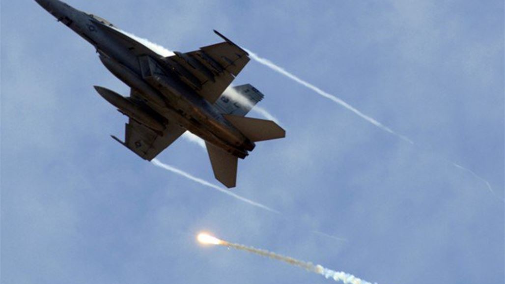 الاعلام الحربي: طائرات F16 تدمر وكراً لمبيت خبراء داعش ومعملاً للتفخيخ بقضاء الحضر