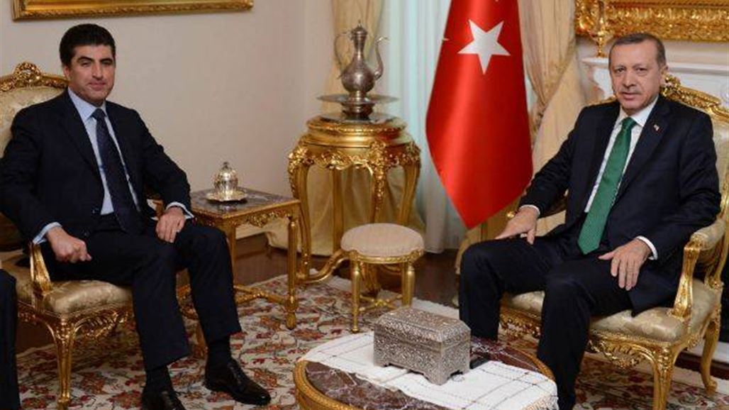 البارزاني وأردوغان يجتمعان في اسطنبول