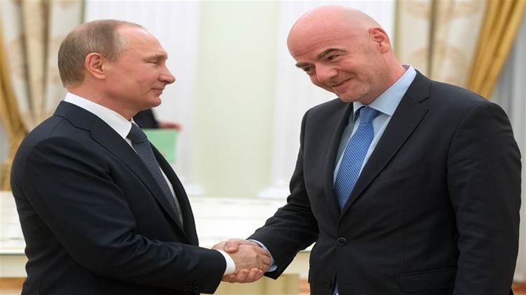 الرئيس الروسي بوتين يقوداجتماعا للجنة تطوبر الرياضة في الفيفا