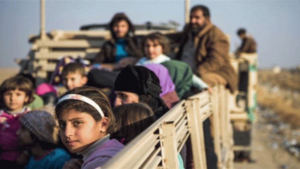 الهجرة: اعداد نازحي ايمن الموصل تجاوزت الـ٧٠٠ الف شخص