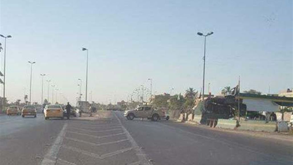 القوات الامنية تقطع جميع مداخل ومخارج منطقة شارع فلسطين شرقي بغداد