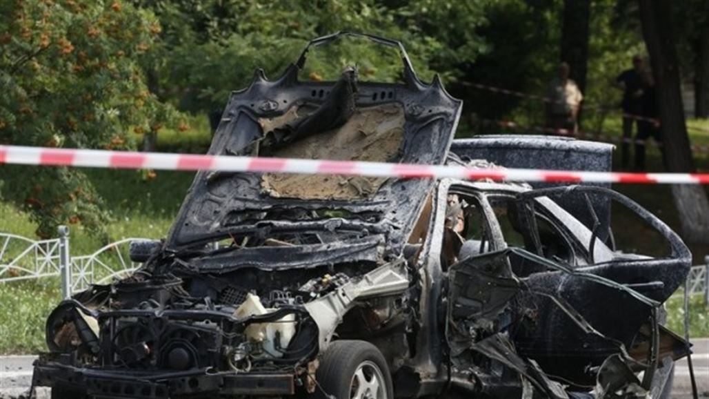 مقتل عنصر بالمخابرات الأوكرانية وإصابة 4 آخرين بتفجير سيارة شرقي البلاد