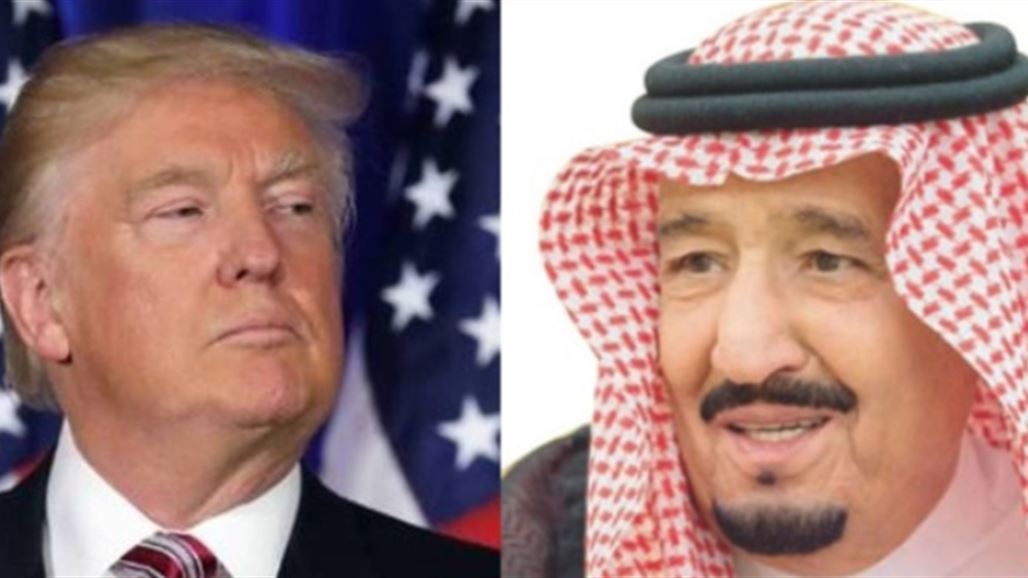 الملك السعودي يهنئ ترامب بـ"الانتصار على داعش في الموصل"