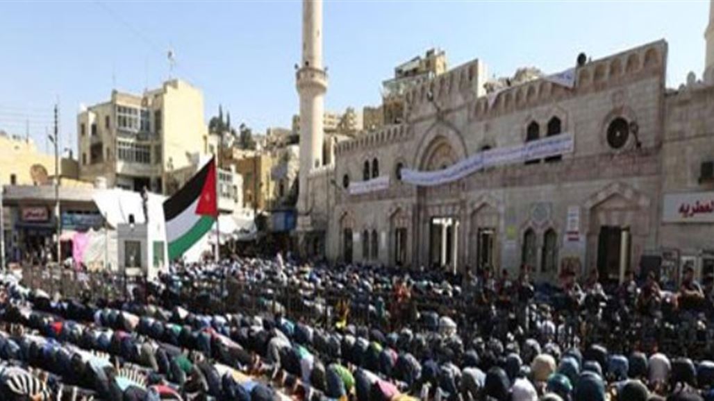 المئات يتظاهرون وسط عمان للدعوة الى "تحرير الأقصى"