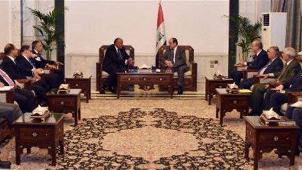 المالكي لشكري: نتطلع لتعميق العلاقات ودخول الشركات المصرية بالسوق العراقية