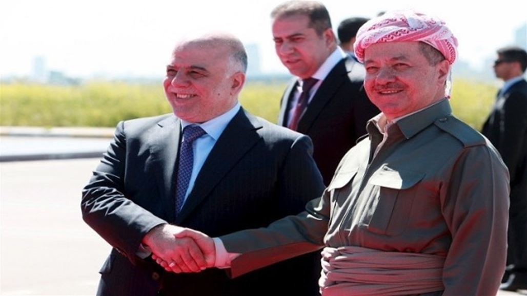 كردستان تنفي توجيه البارزاني "رسالة تهديد" للعبادي
