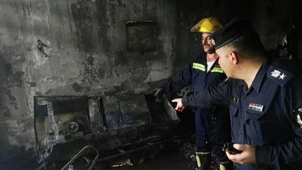 الدفاع المدني يخمد حريقا اندلع بدار سكني بالنجف وينقذ طفلتين كانتا بداخله