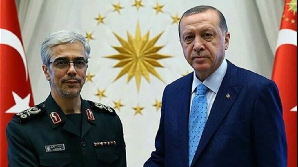 "لقاء مغلق" بين أردوغان ورئيس الأركان الإيراني في أنقرة