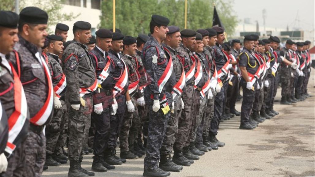 بالصور.. شرطة بغداد تضم 343 منتسباً الى صفوفها