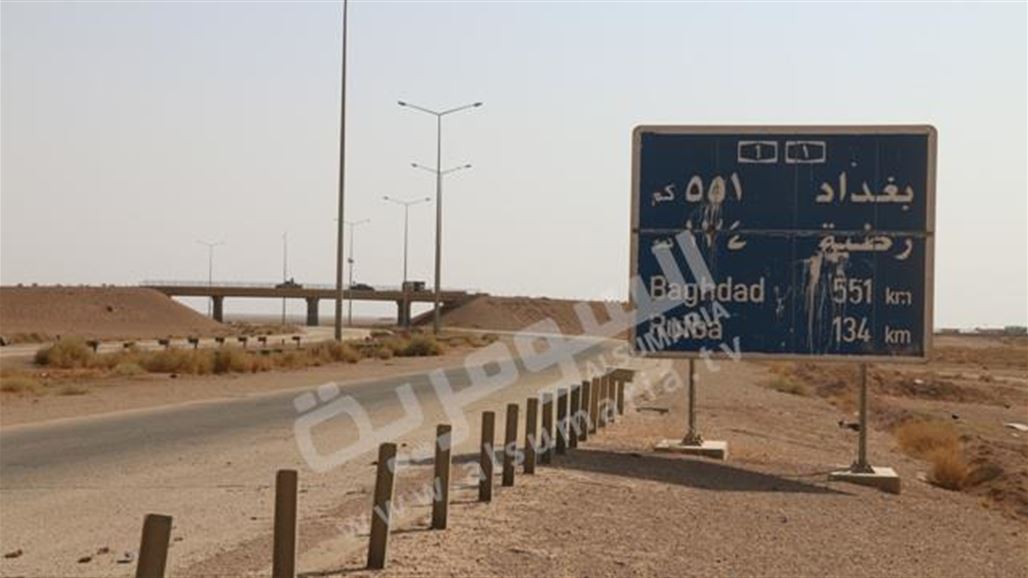 تأمين الطريق الدولي والشريط الحدودي بين العراق والأردن واجزاء مع سوريا