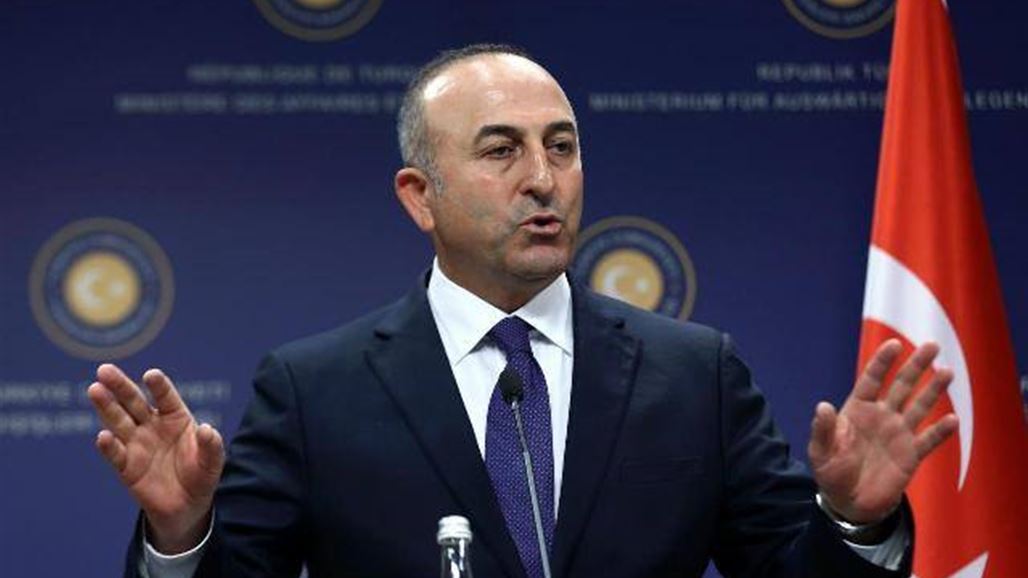 وصول وزير الخارجية التركي الى اربيل قادماً من بغداد