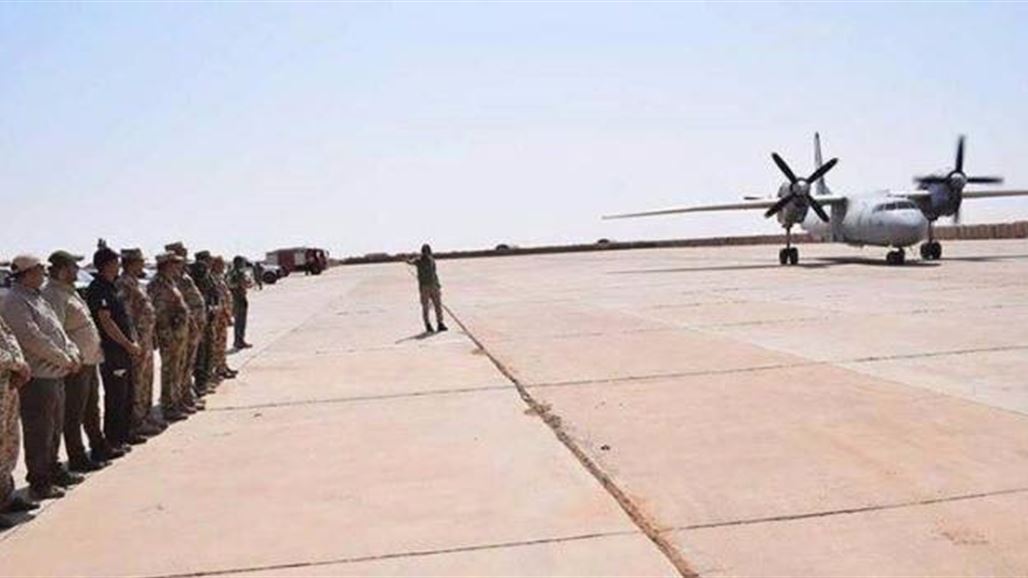قائممقام الرطبة يعلن إعادة تأهيل مطار "المرصنات" لدعم القوات المشاركة بتحرير المناطق الغربية