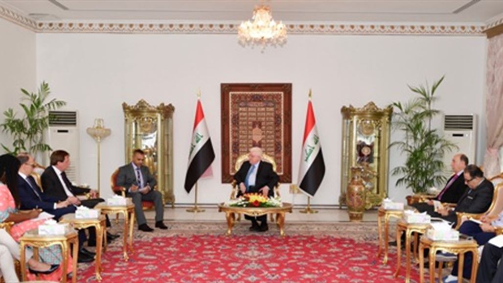 سفيرا اميركا وبريطانيا يبلغان معصوم استعداد بلديهما لدعم حوار شامل بين بغداد واربيل