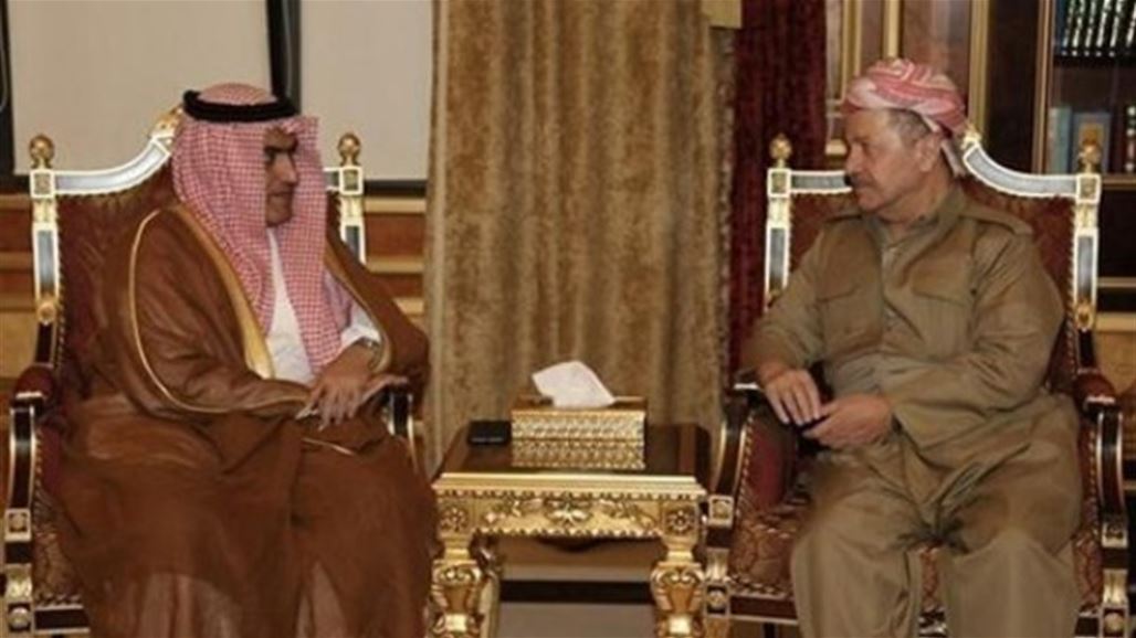السعودية تدعو البارزاني لقبول الوساطات الدولية وتجنيب العراق الازمات