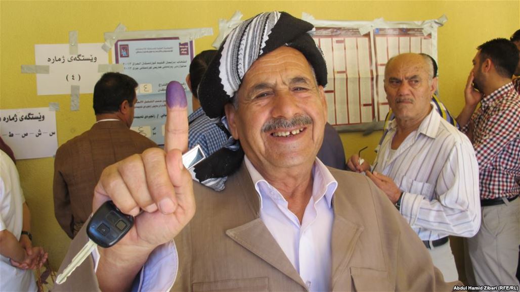 مفوضية كردستان: نسبة المشاركة بالاستفتاء بلغت 72.16%