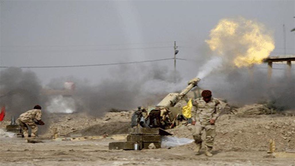 قصف مدفعي يستهدف اربعة تجمعات لـ"داعش" في المطيبيجة