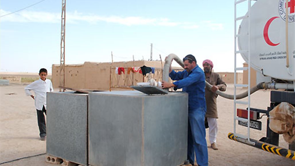 في ديالى.. الامم المتحدة تزود 275 عائلة بخزانات ماء في قرية لاتحوي ماء