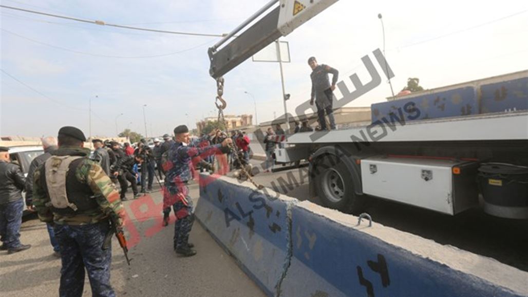 المرور تعلن اعادة فتح الطريق الرابط بين تقاطع المهندسين والقناة في بغداد