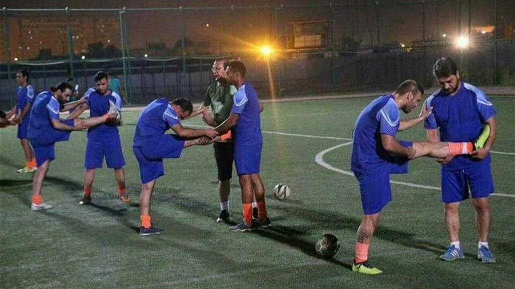 نجوم الكرة الموصلية في ضيافة لاعبي المنتخب الوطني بمباراة ودية احتفالية