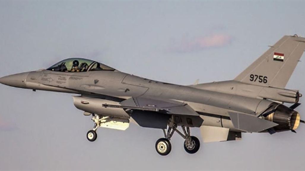 القوة الجوية تعلن وصول ثلاث طائرات F16  إلى العراق اليوم