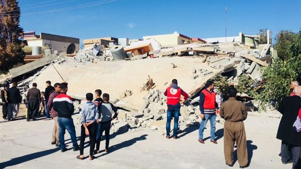 الهلال الأحمر يعلن حصيلة زلزال العراق ويؤكد وقوع ضحايا ومئات المصابين