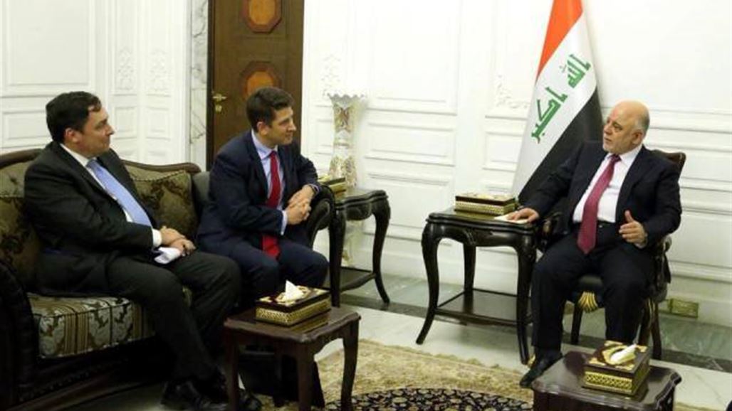 مبعوث رئيسة وزراء بريطانيا يؤكد للعبادي دعم بلاده لوحدة العراق