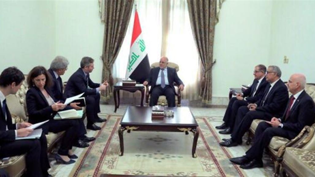 وزير فرنسي يؤكد للعبادي دعم بلاده لوحدة العراق