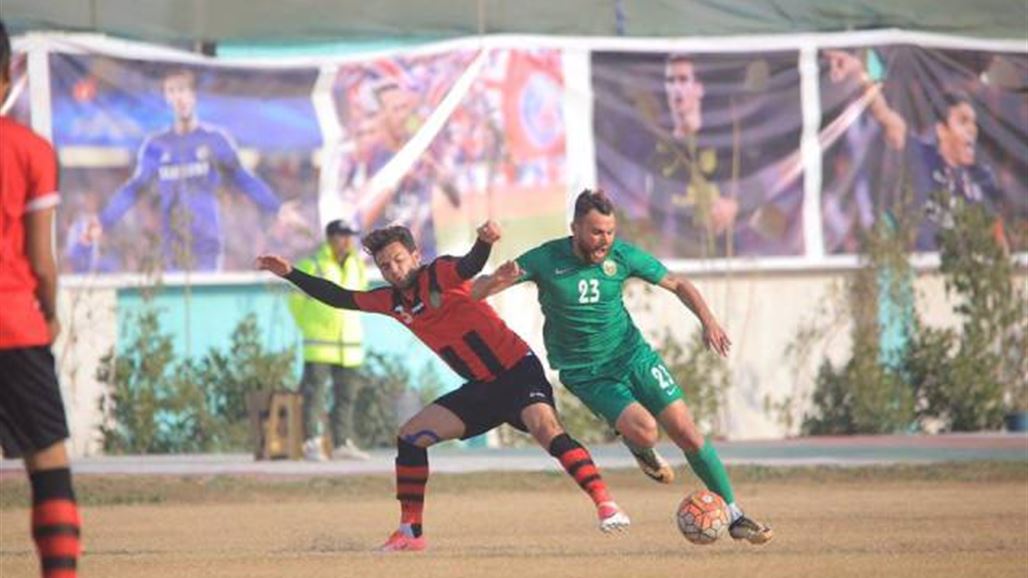 نادي الحسين يوقف سلسلة انتصارات الشرطة ويتعادل معه سلبياً في الدوري الممتاز
