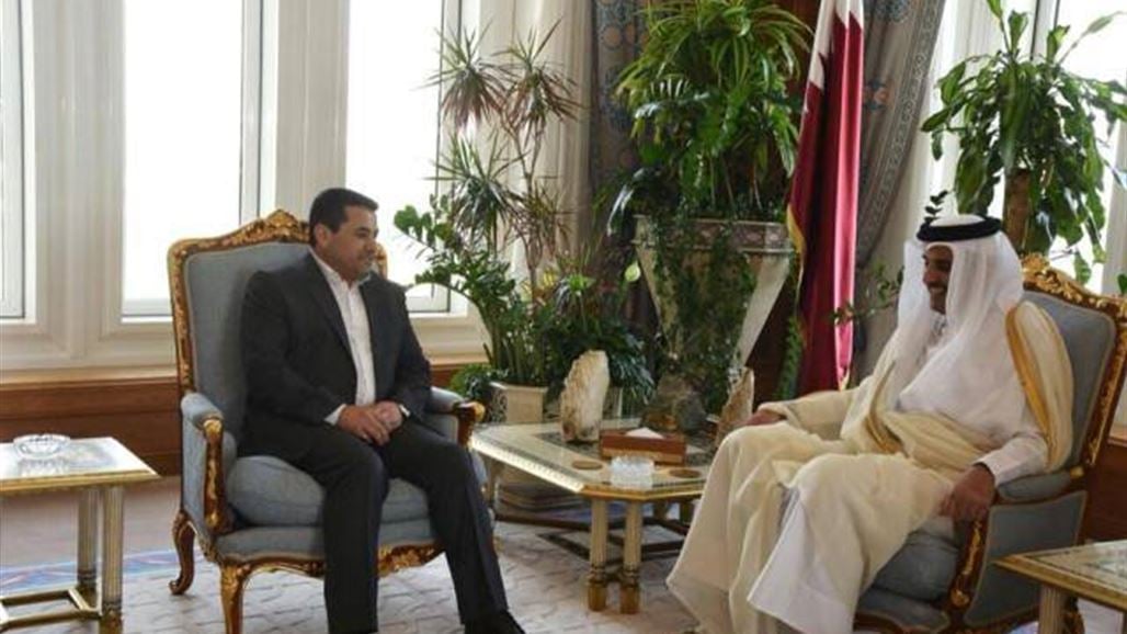 امير قطر يؤكد للاعرجي عزمه افتتاح سفارة للدوحة في بغداد العام المقبل