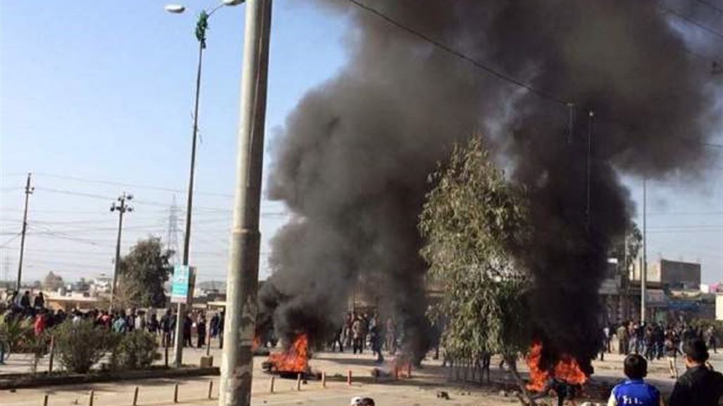 إصابة 15 متظاهراً جراء استخدام الغازات المسيلة للدموع في السليمانية