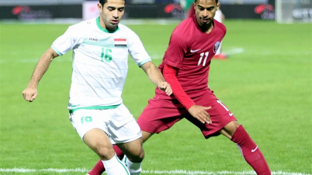 اختيار حسين علي افضل لاعب في مباراة العراق وقطر