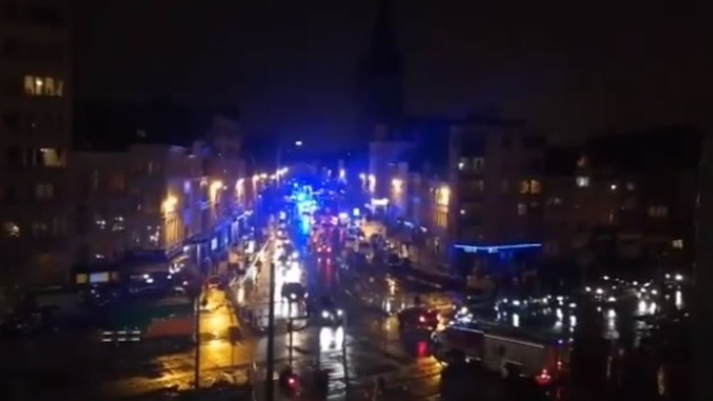إصابة 14 شخصا بانفجار في بلجيكا