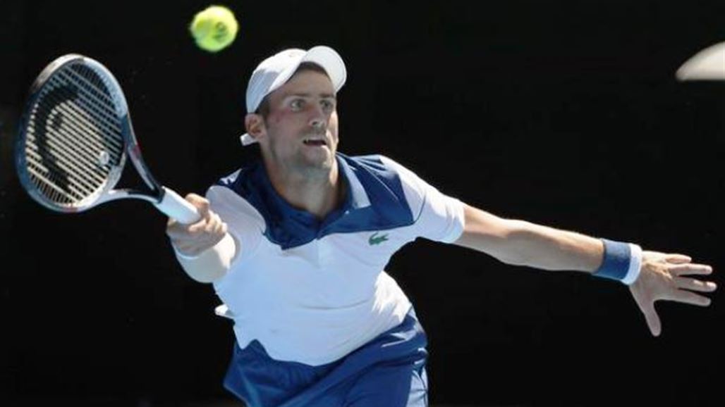 ديوكوفيتش يعبر الى الدور الثاني من بطولة أستراليا المفتوحة للتنس